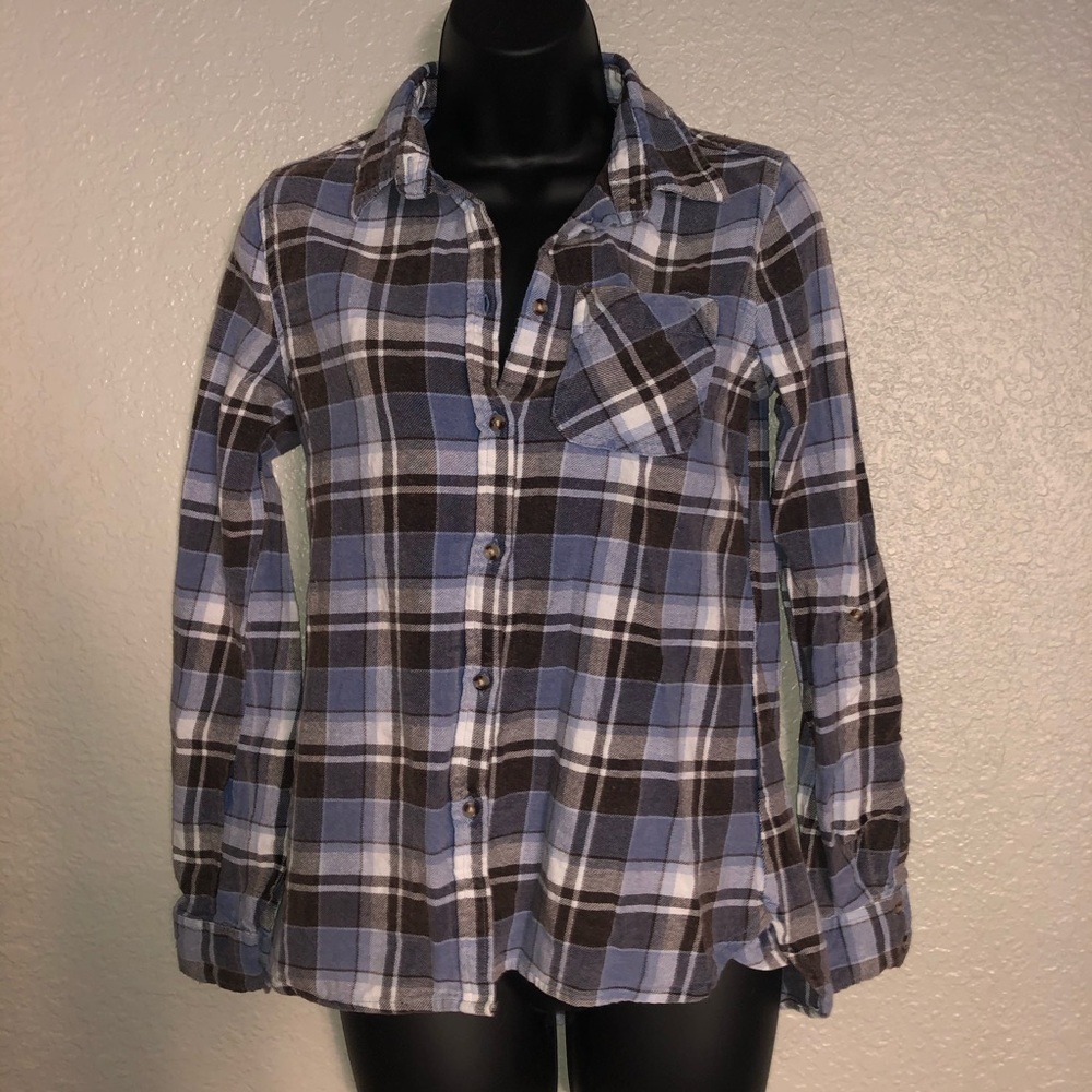 Blue flannel